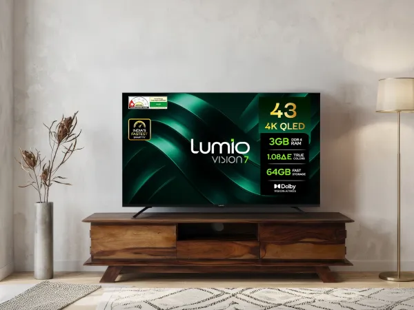 Lumio Vision 7 (43 inches) 4K Ultra HD Smart QLED Google TV